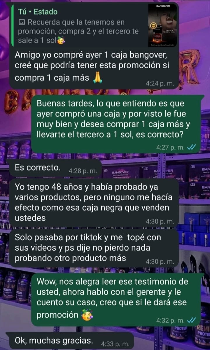 Testimonio extra